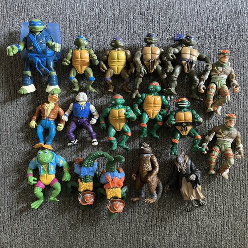 Vintage tmnt action figure lot - tmnt,